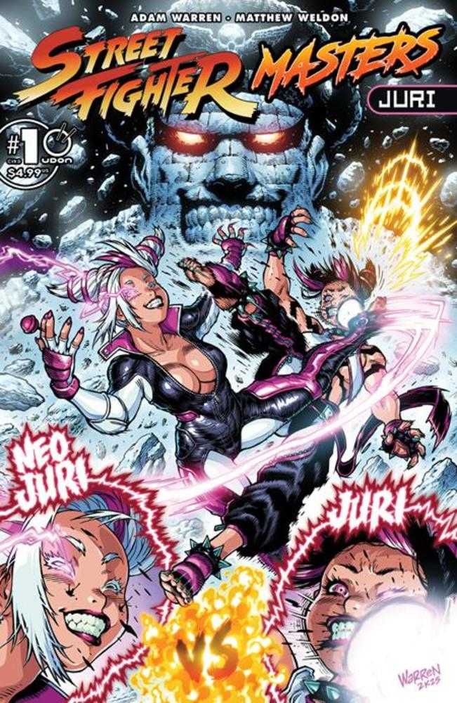 Street Fighter Masters Juri #1 (One Shot) Cover D Adam Warren 1:5 Variant