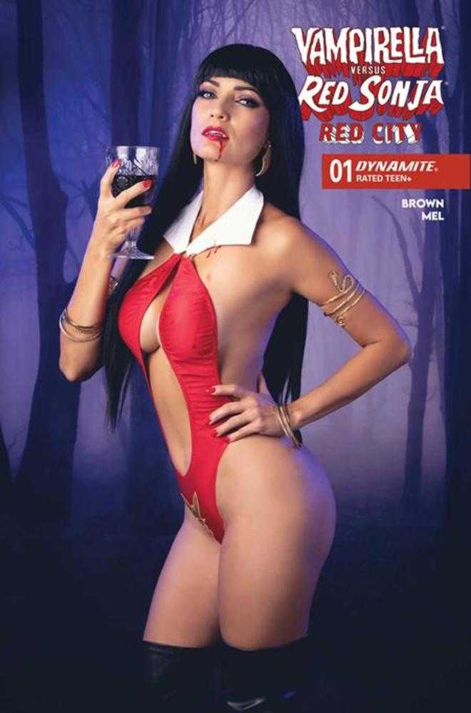 Vampirella vs Red Sonja Red City #1 Cover C Cosplay Vampirella Ivycosplay Variant