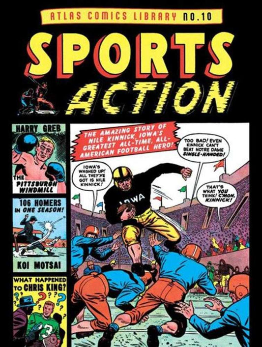 Atlas Comics Library Hardcover No 10 Sports Action (Mature)