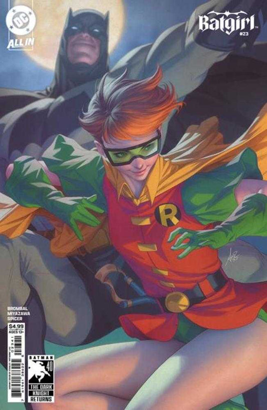 Batgirl #23 Cover D Stanley Artgerm Lau Dark Knight Returns 40th Anniversary Card Stock Variant (Batman Bad Seeds)