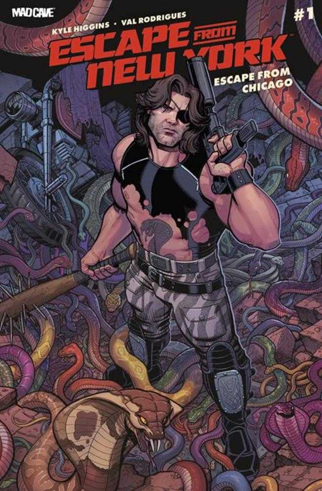 Escape From New York Escape From Chicago #1 Cover H Nick Bradshaw 1:20 Variant