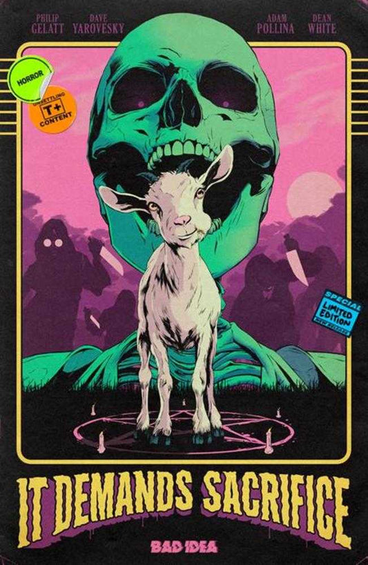 It Demands Sacrifice #1 (Of 4) Cover F Flops Retro 1:20 Variant