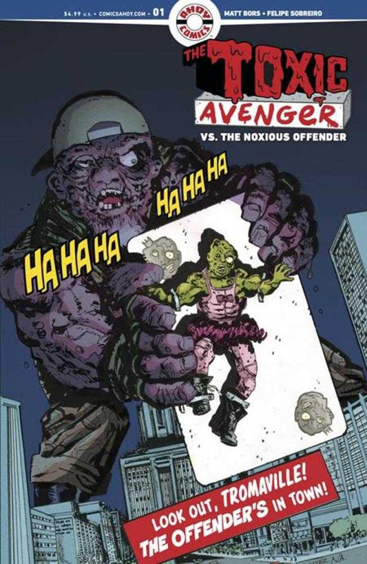 Toxic Avenger vs The Noxious Offender #1 (Of 5) Cover B Greg Scott Classic Covers Homage Unlock 1:3 Variant (Mature)