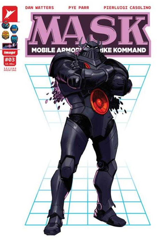 Mask #3 (2nd Print) Cover A Marco Ferrari