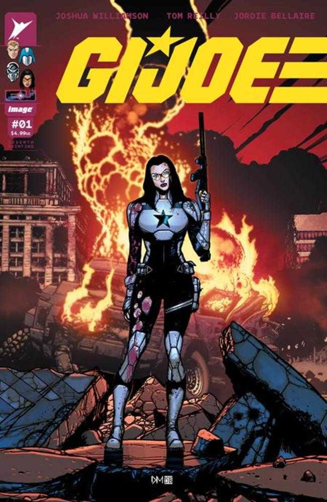 G.I. Joe # 1 (7th Print) Cover B Doug Mahnke & David Baron Variant