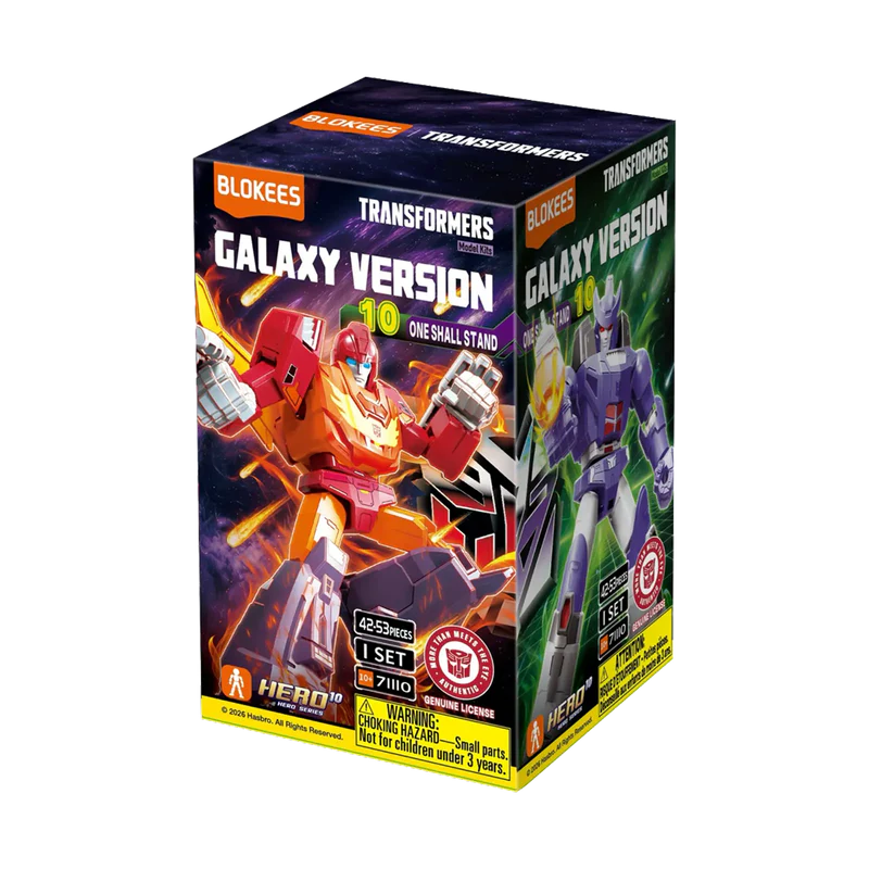 Blokees Transformers Galaxy Version 10 One Shall Stand Blind Box