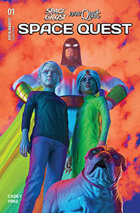 Space Ghost/Jonny Quest: Space Quest (2025) #1 Cover ZA FOC 1:10 Variant