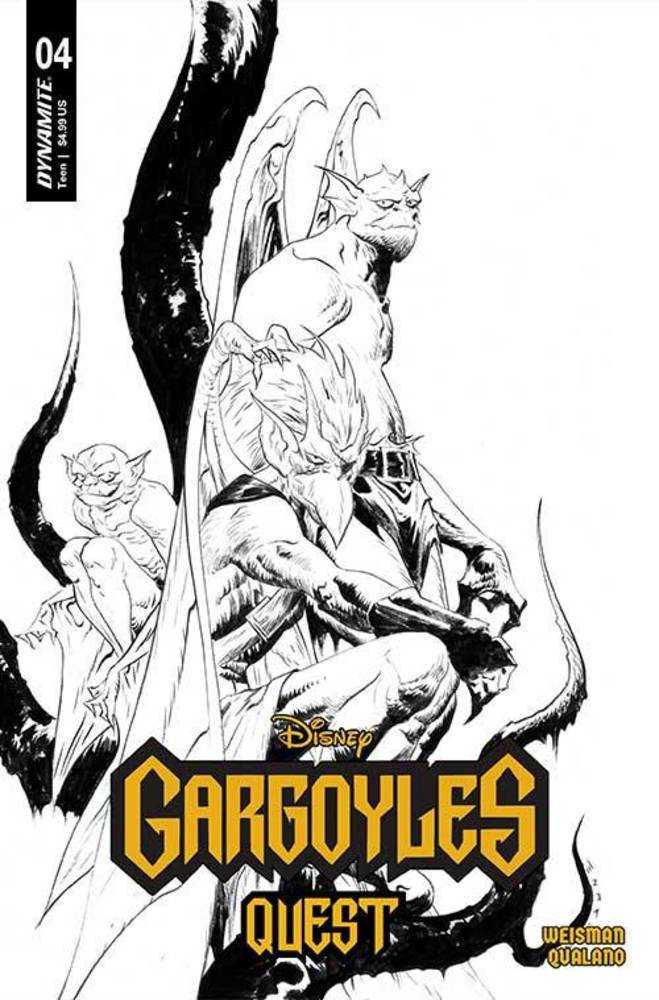 Gargoyles: Quest (2024) #4 Cover F Jae Lee 1:10 Line Art Variant