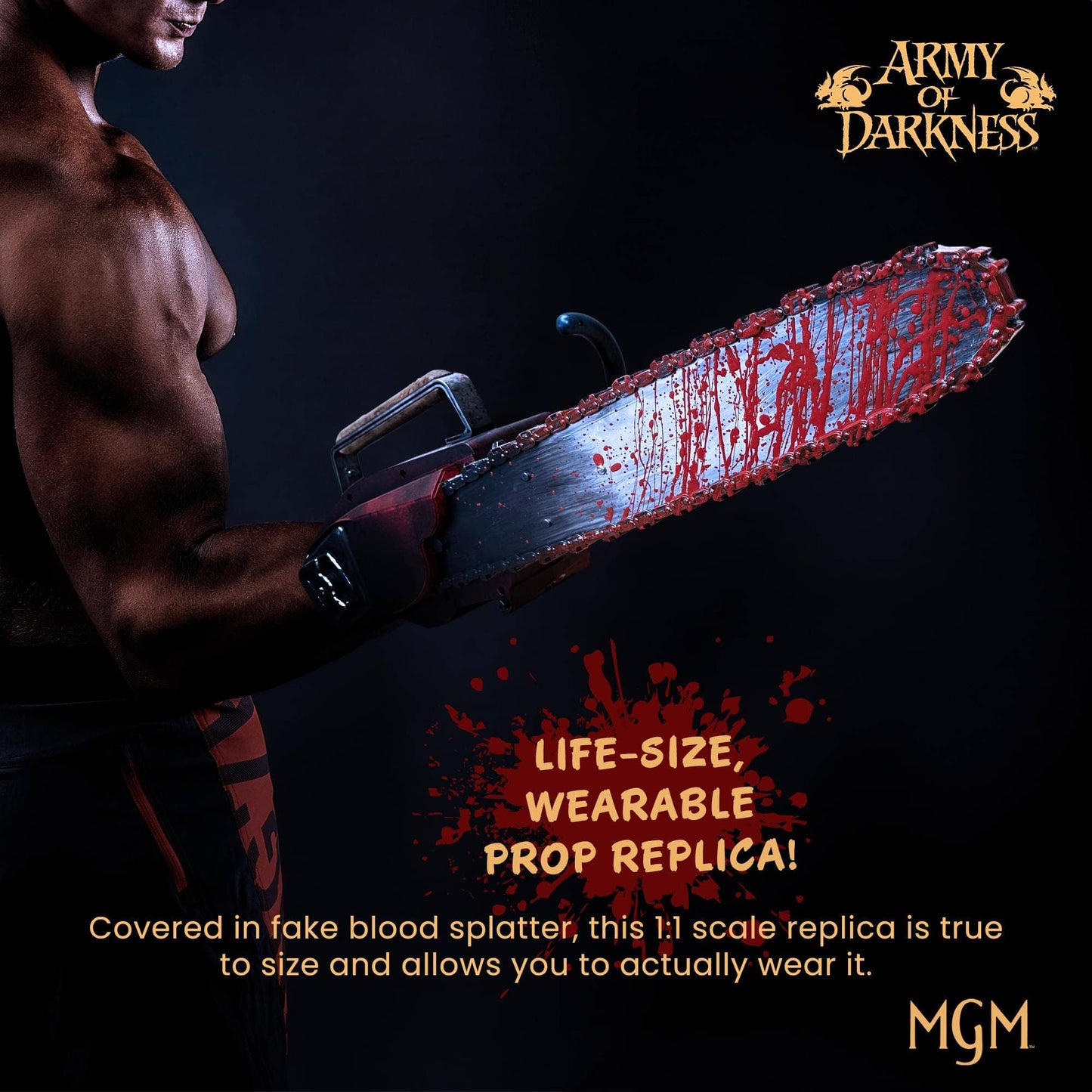 Army of Darkness 1:1 Ash's Chainsaw Prop Replica