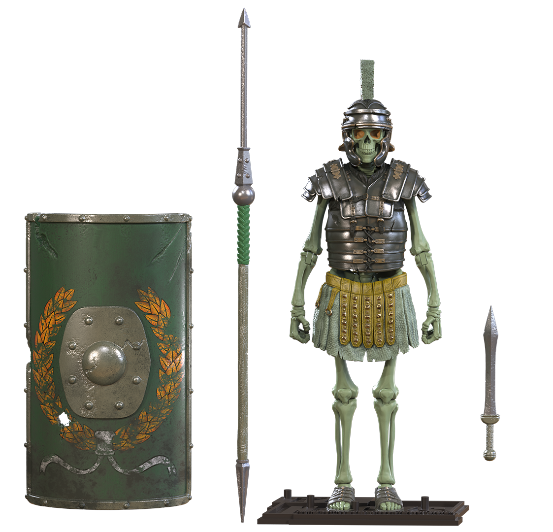 Epic H.A.C.K.S. Action Figure: Eterno Guardian Skeleton
