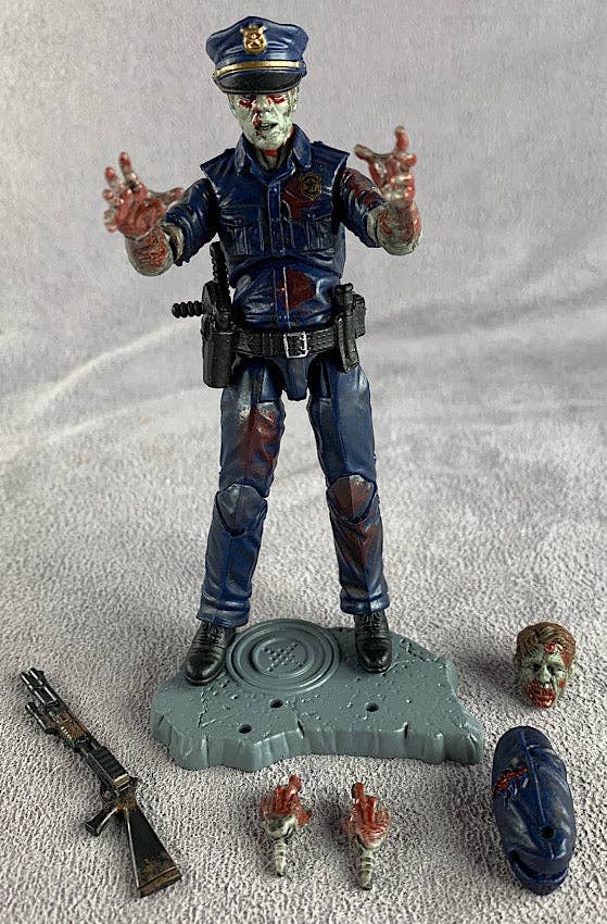 Vitruvian H.A.C.K.S. Action Figure: Series Z - OFFICER ZED