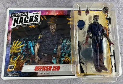Vitruvian H.A.C.K.S. Action Figure: Series Z - OFFICER ZED