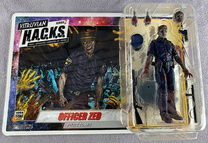 Vitruvian H.A.C.K.S. Action Figure: Series Z - OFFICER ZED