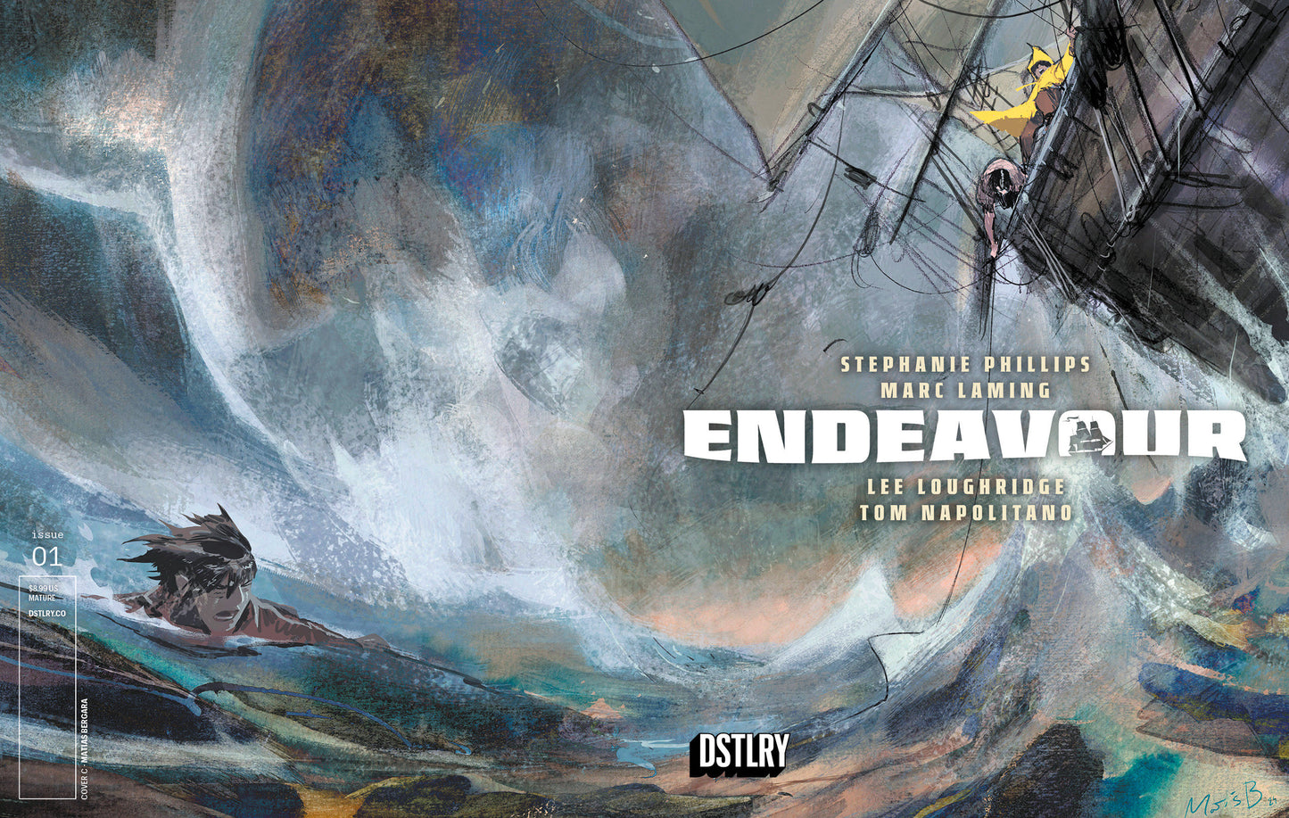 Endeavour #1 Cover C Matias Bergara 1:10 Variant