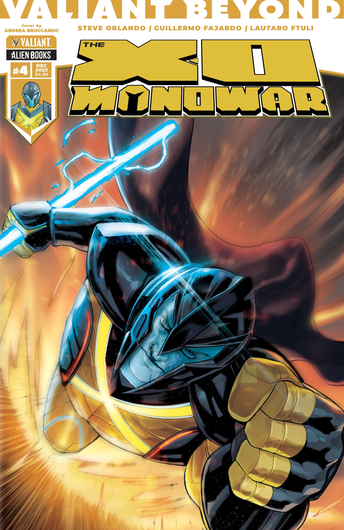 Valiant Beyond: The X O Manowar #4 Variant B (Broccardo)