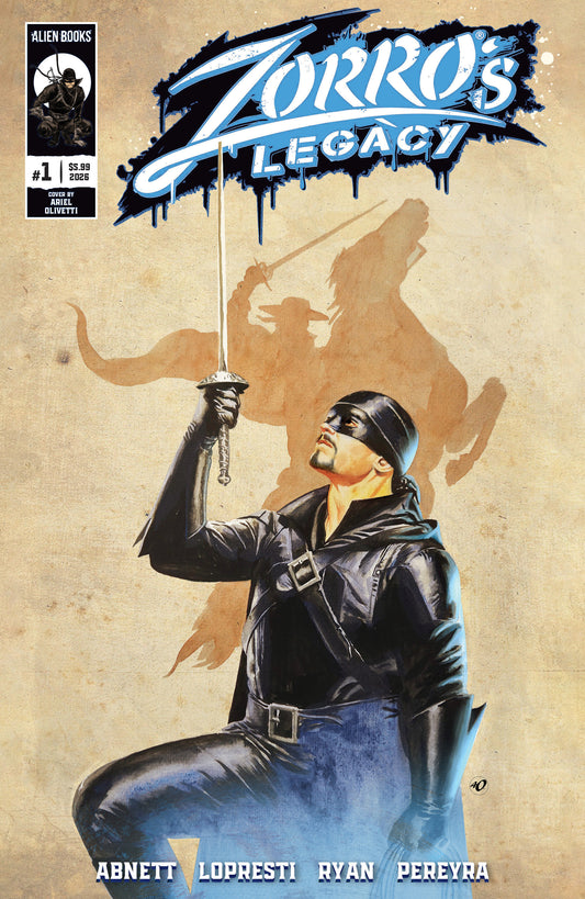 Zorro's Legacy #1 Variant Ri 1:15 (Olivetti)