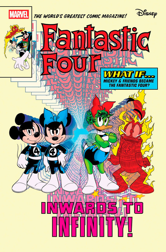 Fantastic Four (2022) #33 Giulia Lomurno Disney What If? Fantastic Four Homage Variant