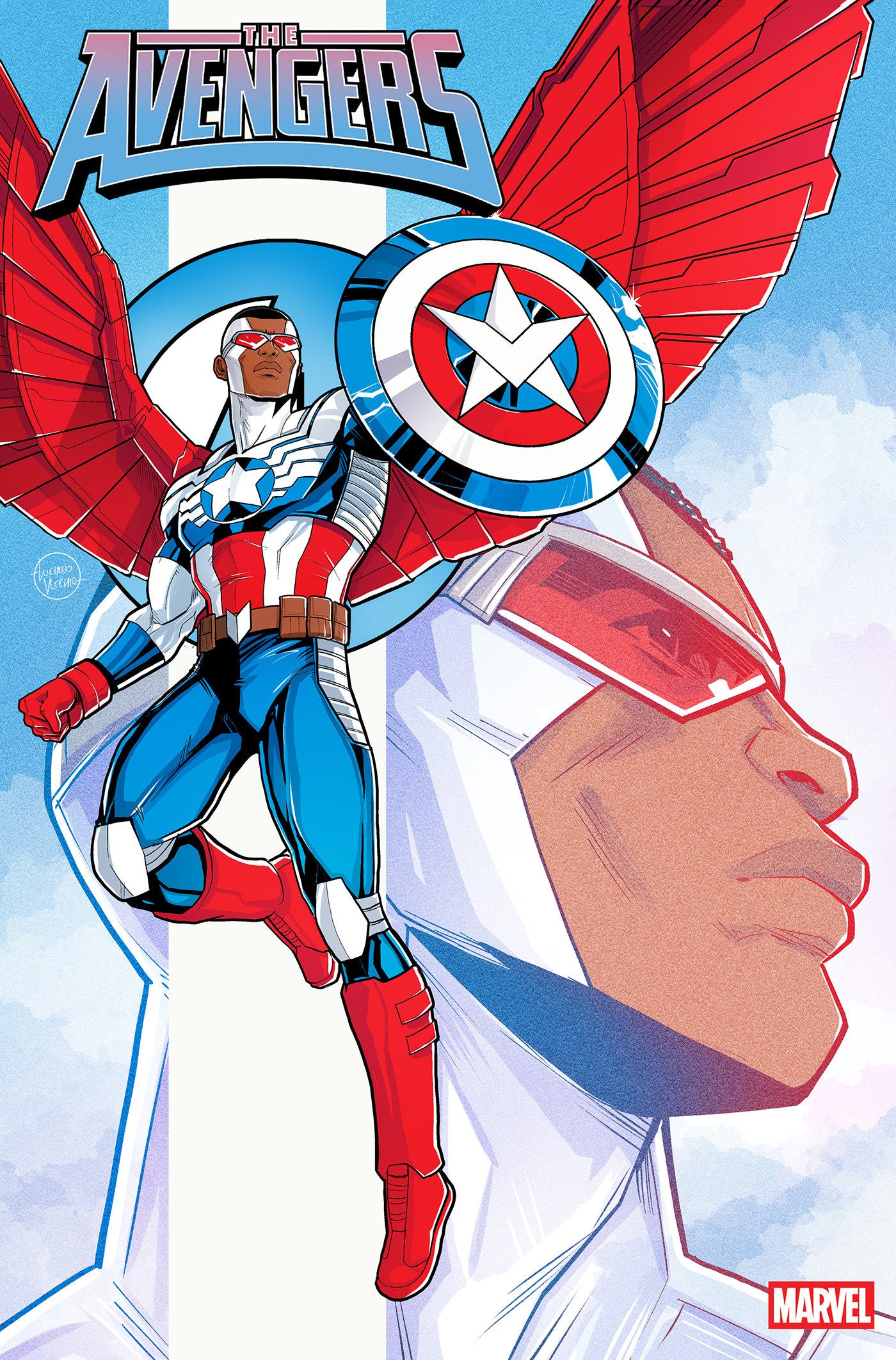 Avengers (2023) #26 Luciano Vecchio Captain America Variant