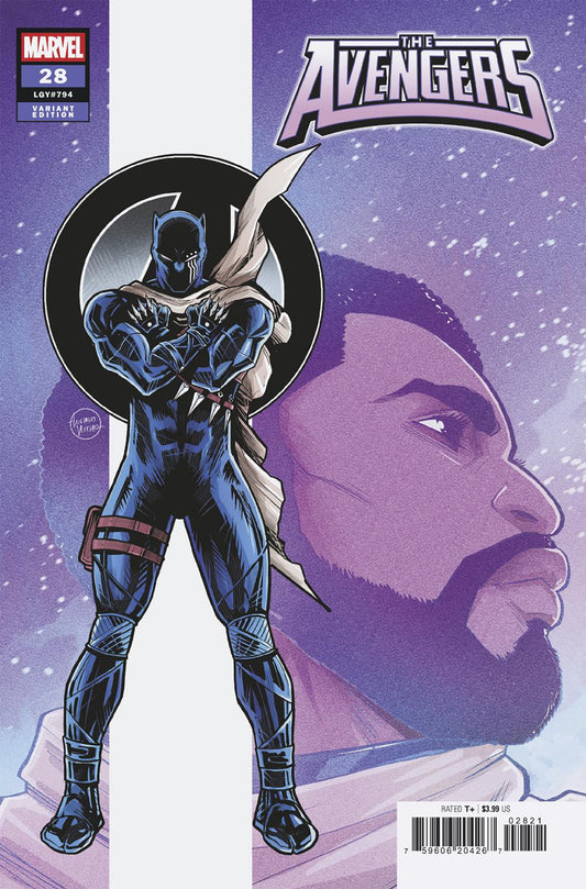 Avengers (2023) #28 Luciano Vecchio Black Panther Variant