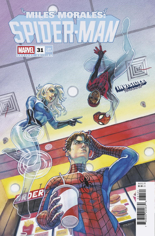 Miles Morales: Spider-Man (2022) #31 Frany Invisible Variant