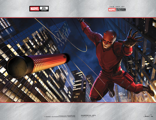 Daredevil (2023) #21 Jackson Sze Marvel Television Wraparound Variant
