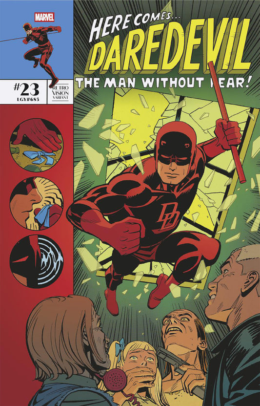 Daredevil (2023) #23 Leo Romero Retrovision Variant