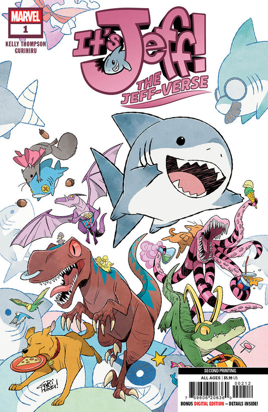 It's Jeff: The Jeff-Verse (2024) #1 (2nd Print) Gurihiru Variant