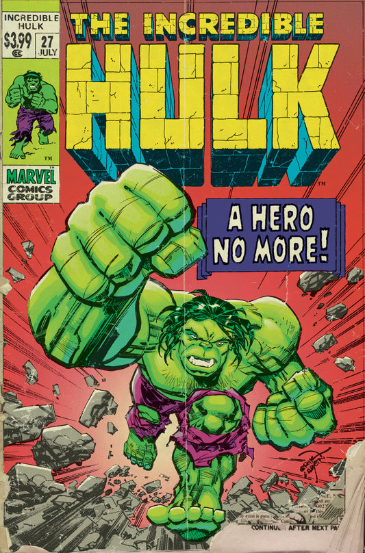 Incredible Hulk (2023) #27 Erik Larsen Retrovision Variant