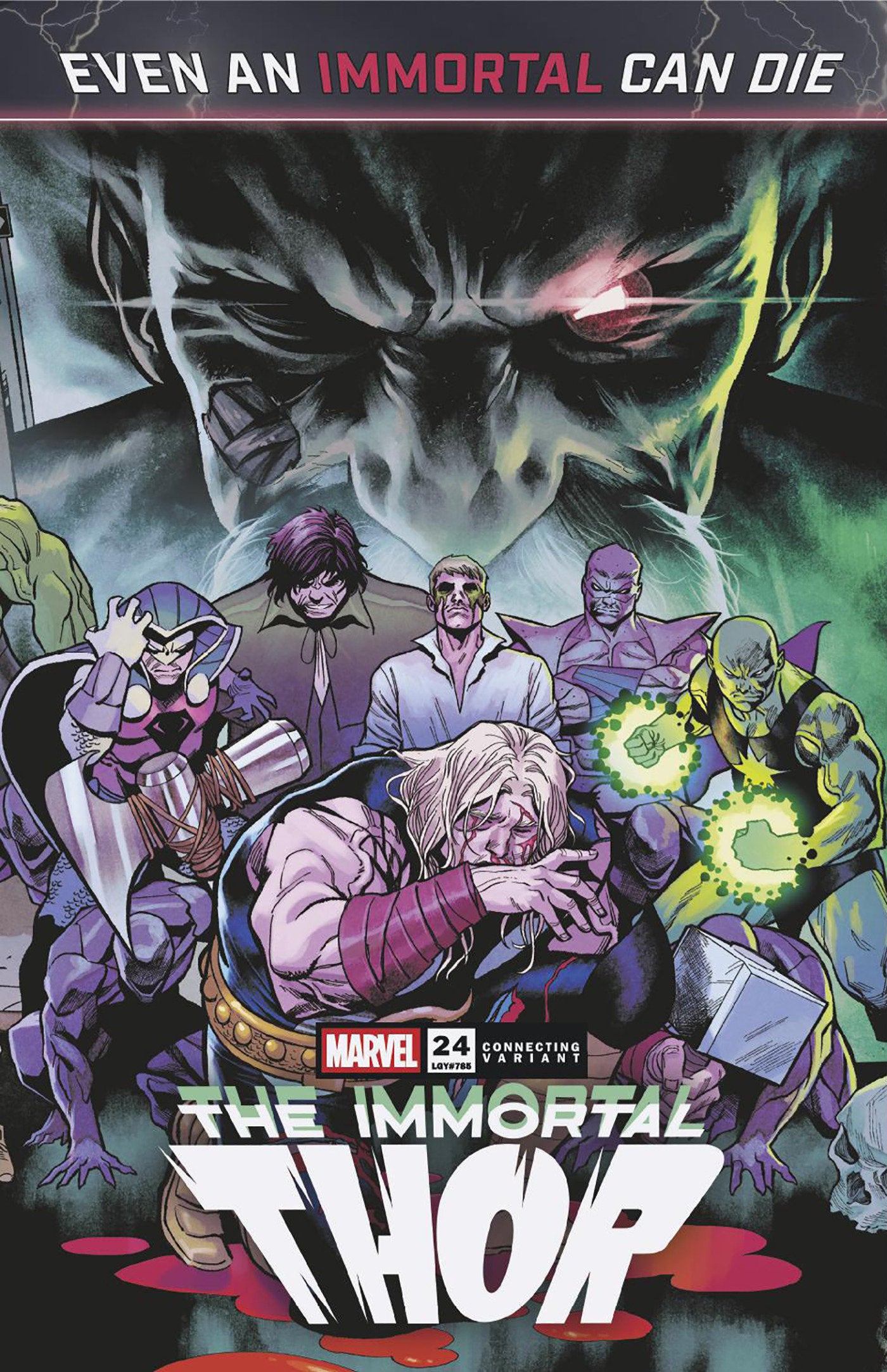 Immortal Thor (2023) #24 Martin Coccolo Death Of The Immortal Thor Connecting Variant