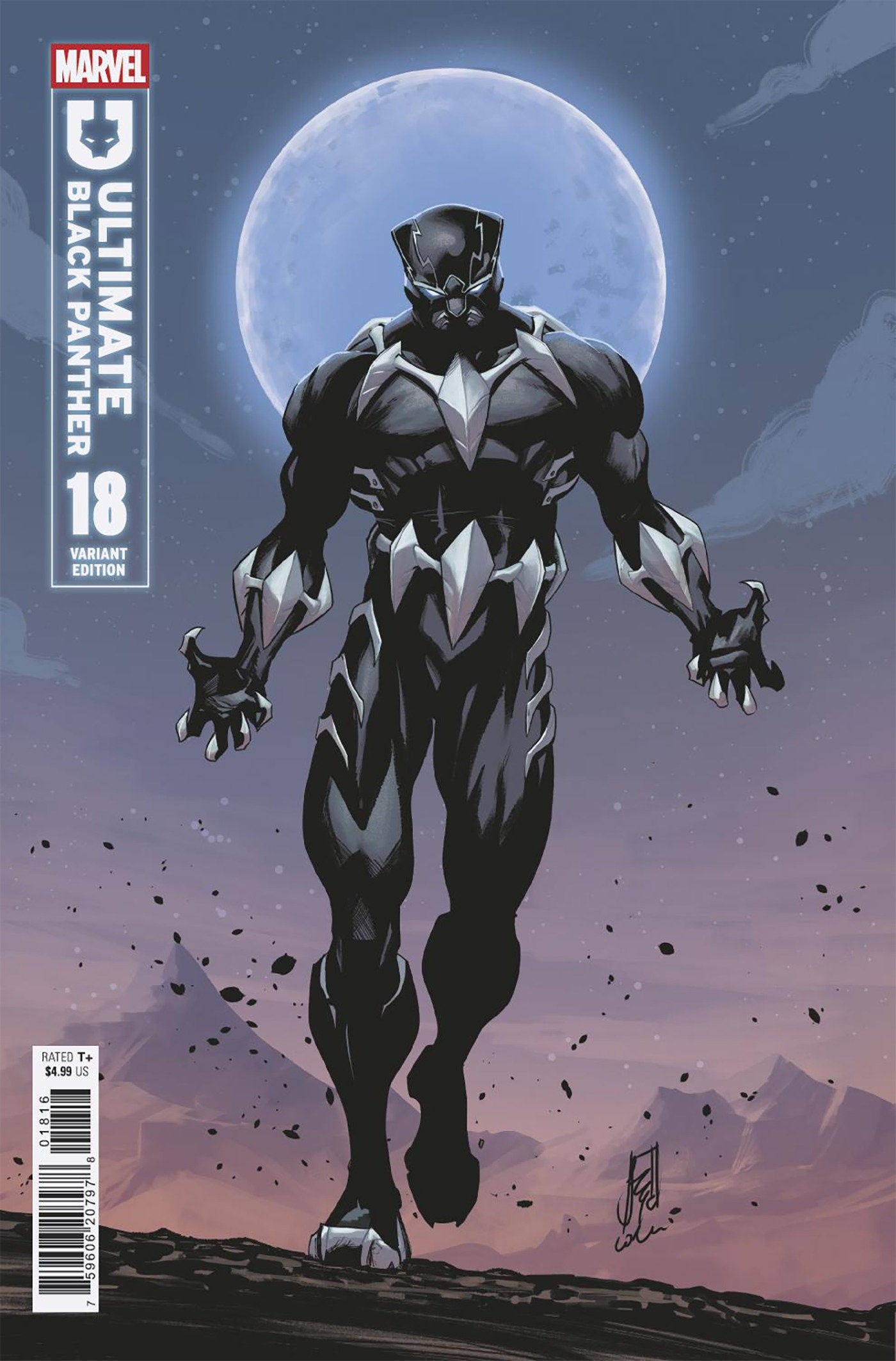 Ultimate Black Panther (2024) #18 Stefano Caselli 1:25 Variant