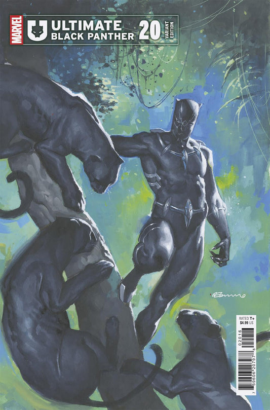 Ultimate Black Panther #20 Fabrizio De Tommaso 1:25 Variant