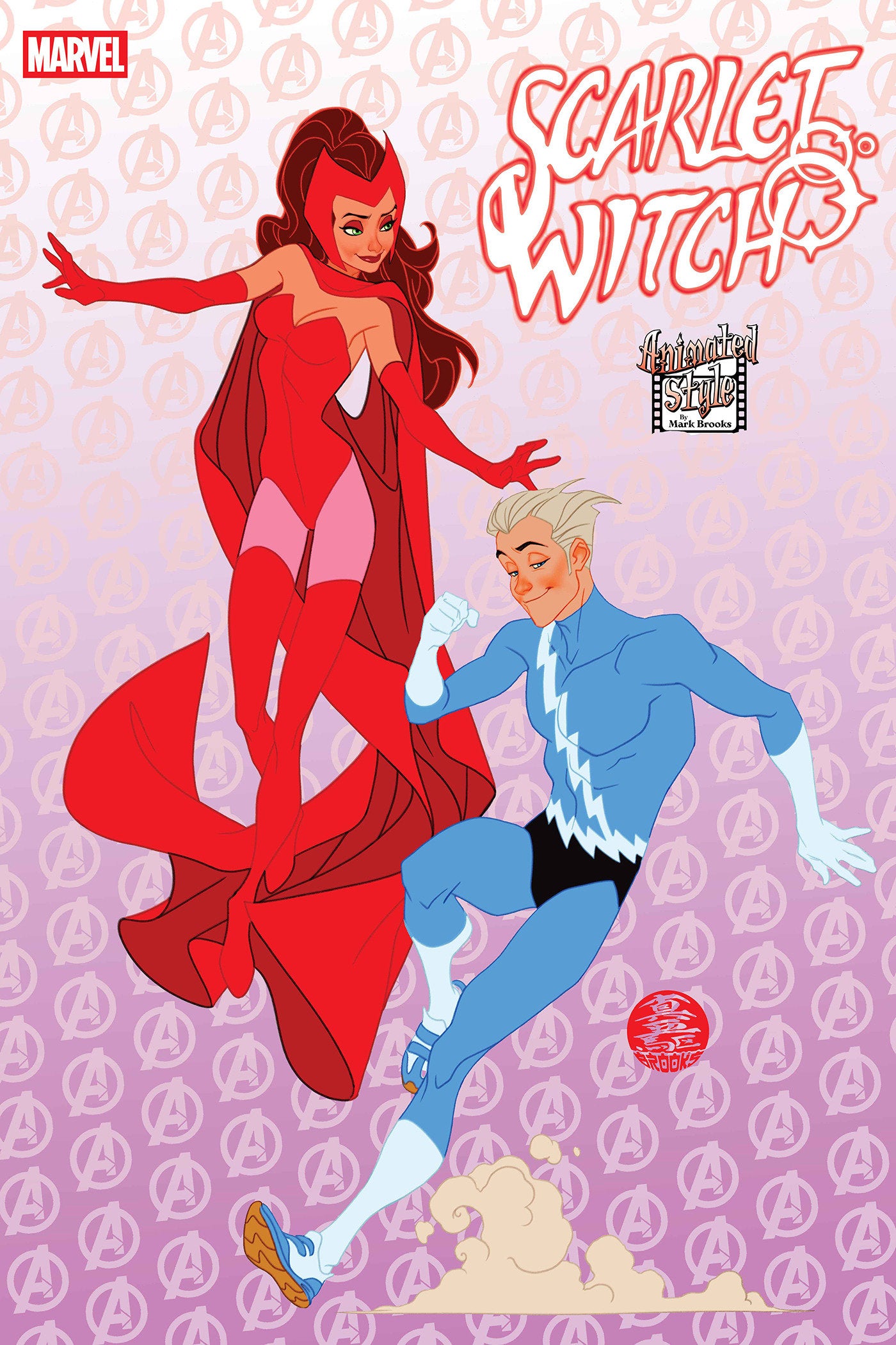 Scarlet Witch (2024) # 9 Mark Brooks Animated-Style Variant