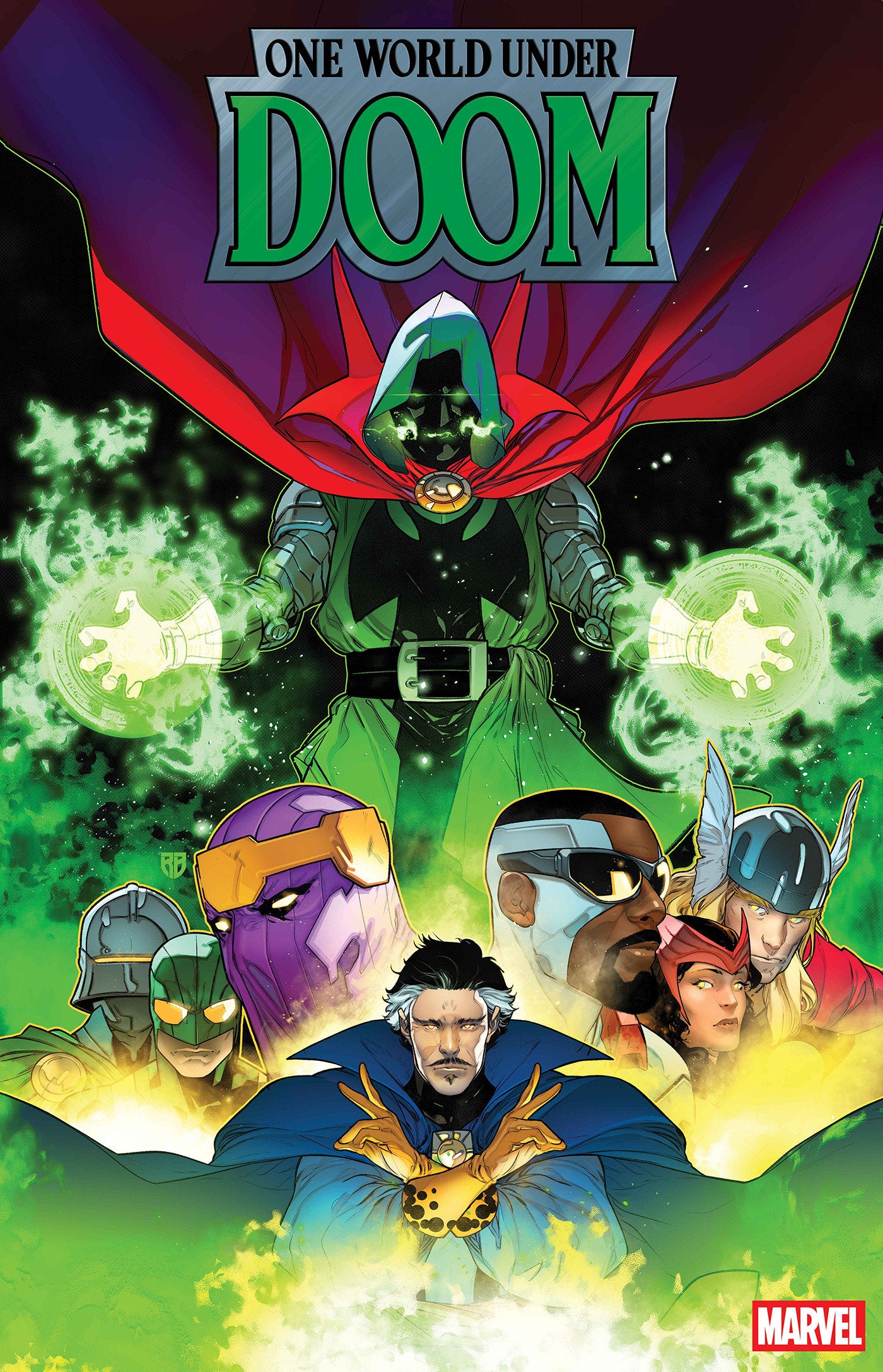 One World Under Doom (2025) #1 (of 9) R.B. Silva Variant