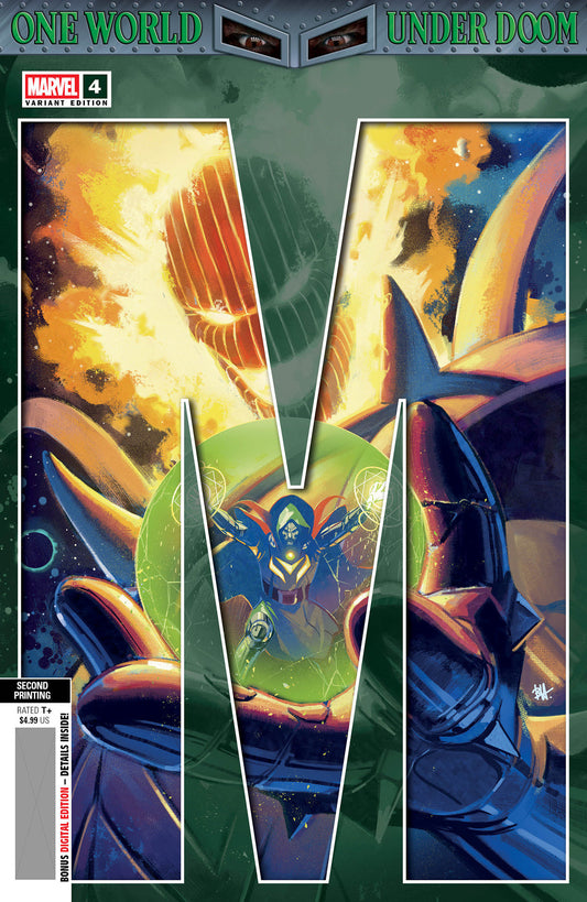 One World Under Doom (2025) #4 (of 9) (2nd Print) Ben Harvey Variant