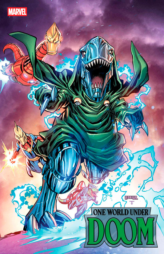 One World Under Doom (2025) #5 (of 9) Ken Lashley Doomasaur Variant