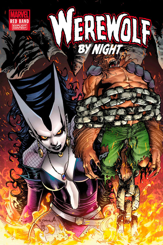 Werewolf By Night: Red Band (2024) # 6 Sergio Davila Variant [Polybagged]