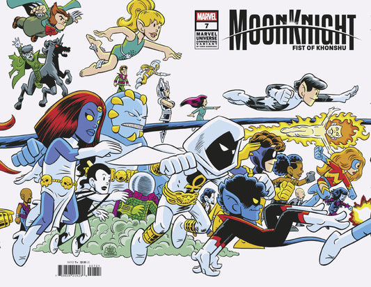 Moon Knight: Fist Of Khonshu (2024) # 7 Chris Giarrusso Marvel Universe Connecting Wrap Variant I