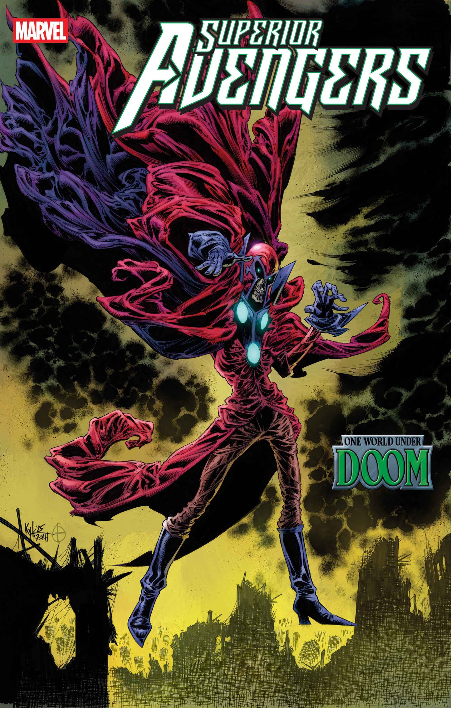 Superior Avengers #6 Kyle Hotz Variant [Doom]