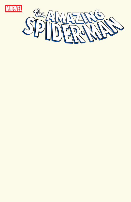 Amazing Spider-Man (2025) # 1 Blank Cover Variant