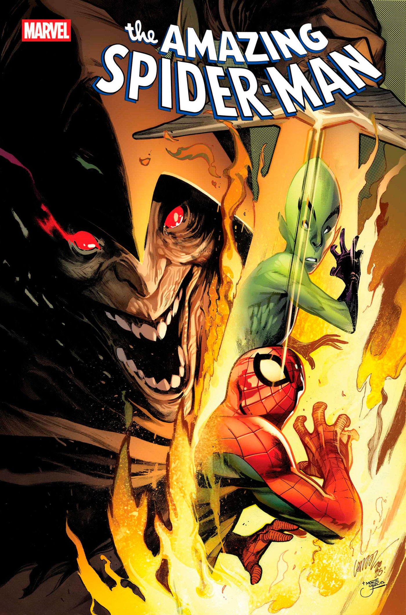Amazing Spider-Man (2025) # 4 Pepe Larraz Impossible Man Pop-Up Variant