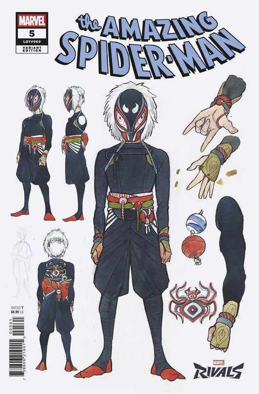 Amazing Spider-Man (2025) # 5 Peach Momoko Marvel Rivals Variant