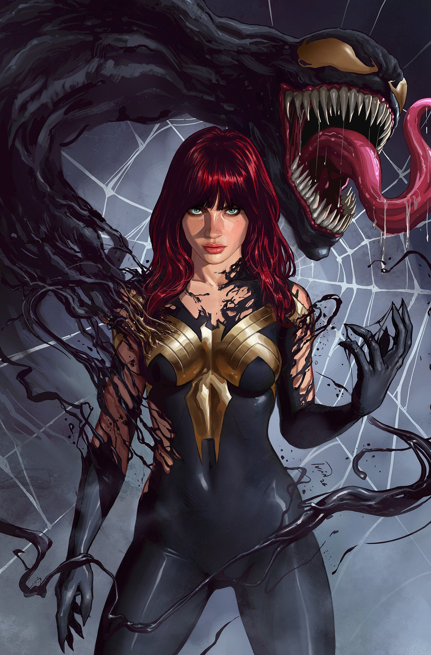 Amazing Spider-Man #23 Ivan Talavera Venom 1:50 Virgin Variant [Ds]