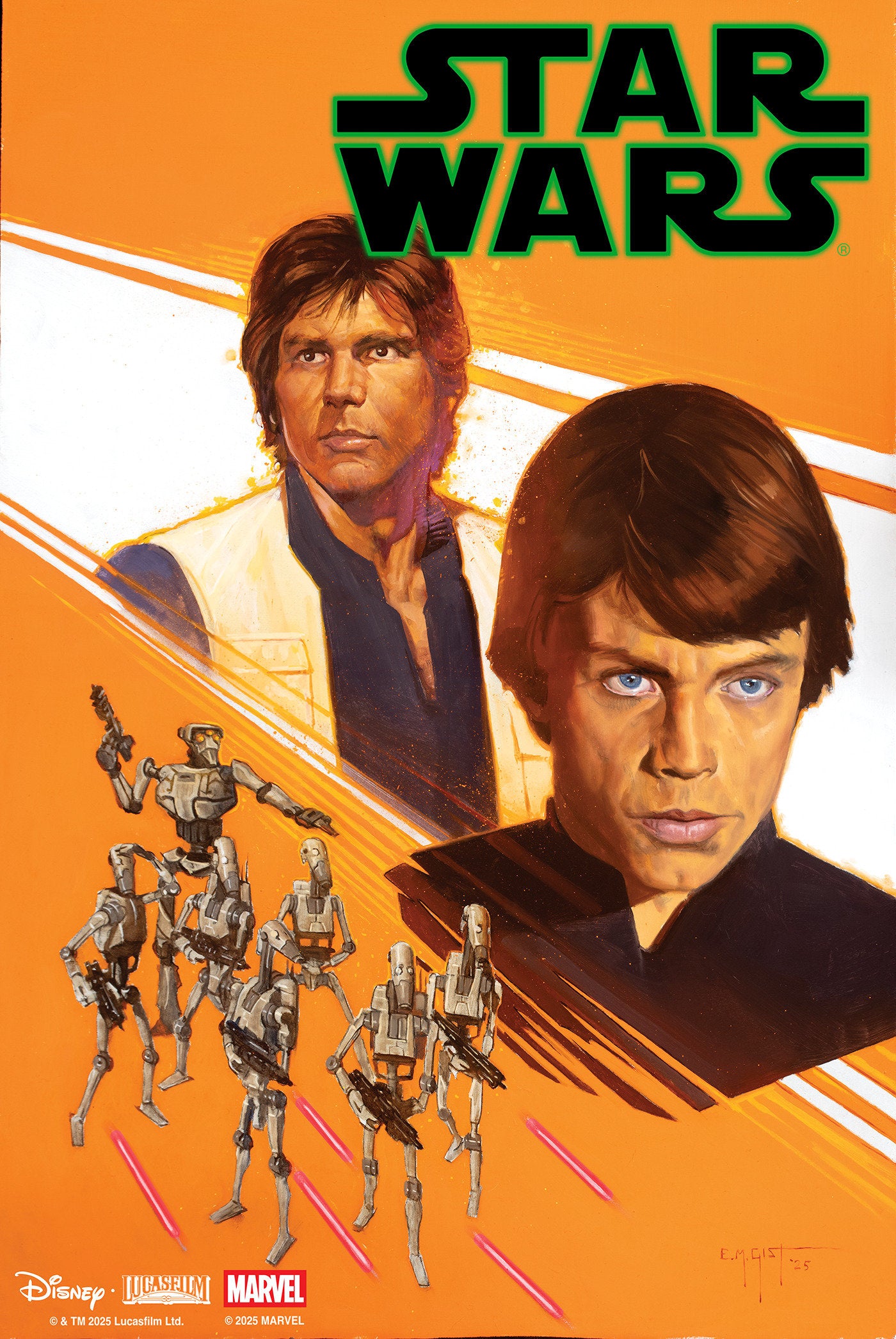 Star Wars (2025) # 5 E.M. Gist 1:25 Variant