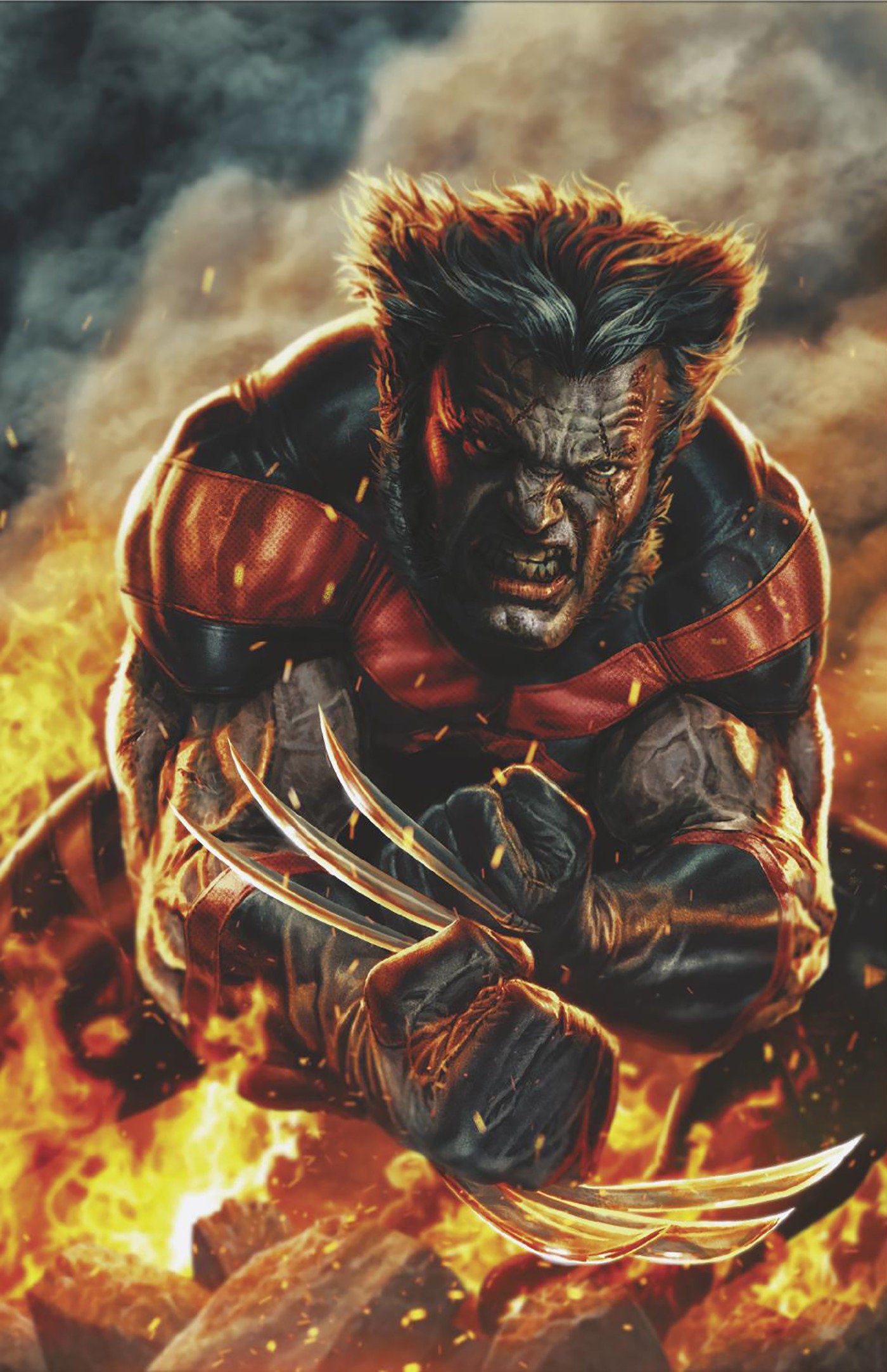 Ultimate Wolverine (2025) # 1 Lee Bermejo 1:100 Full Art Variant