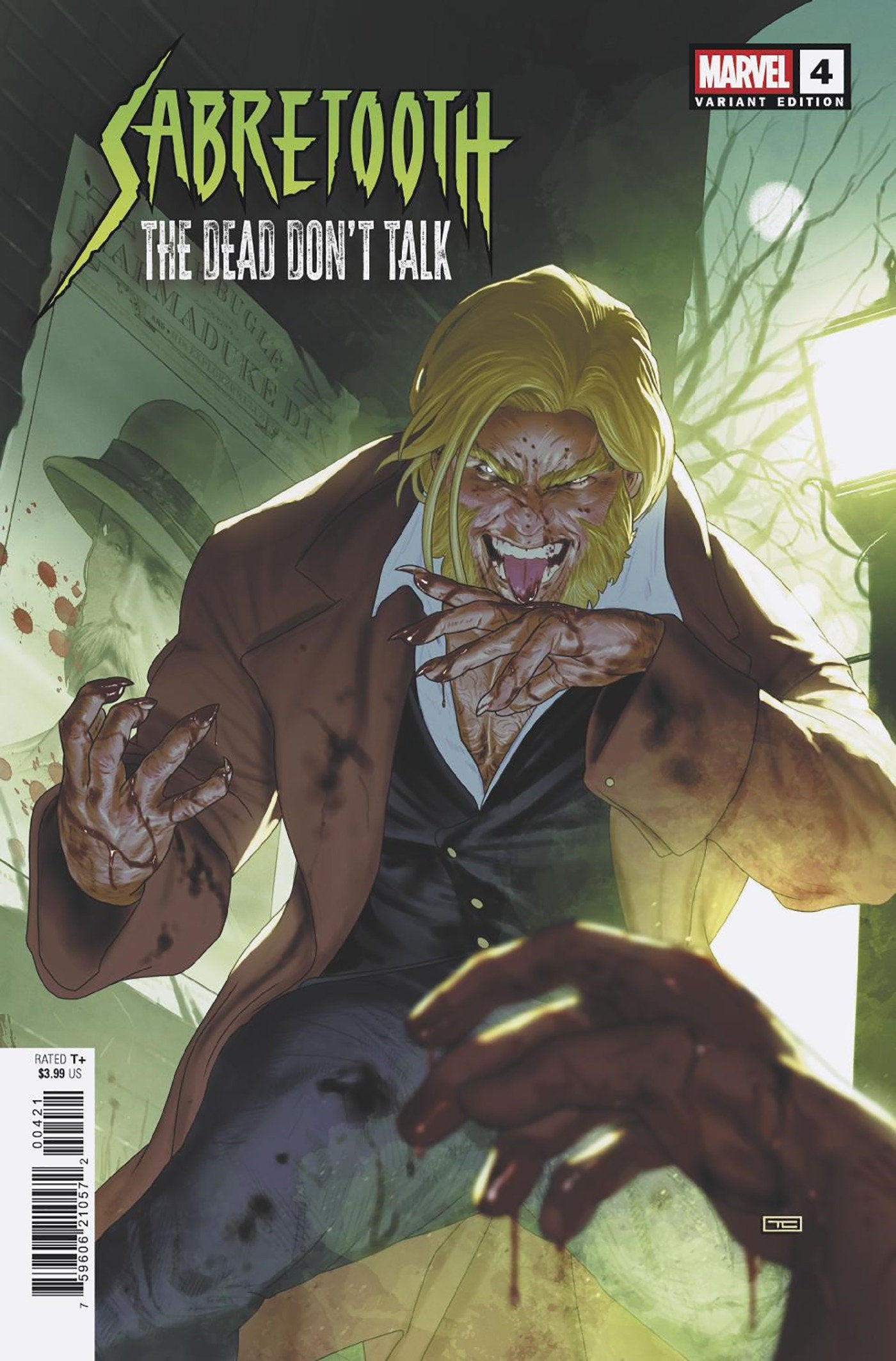 Sabretooth: The Dead Don't Talk (2024) #4 Taurin Clarke Variant