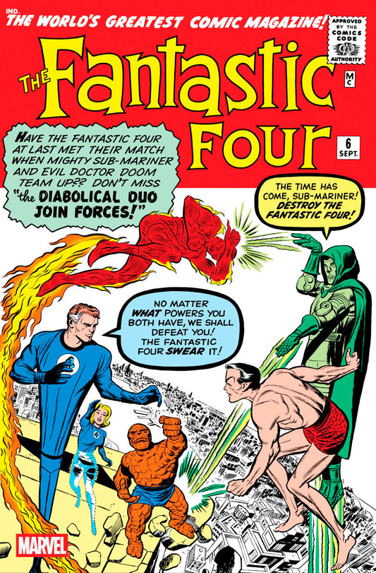 Fantastic Four # 6 Facsimile Edition