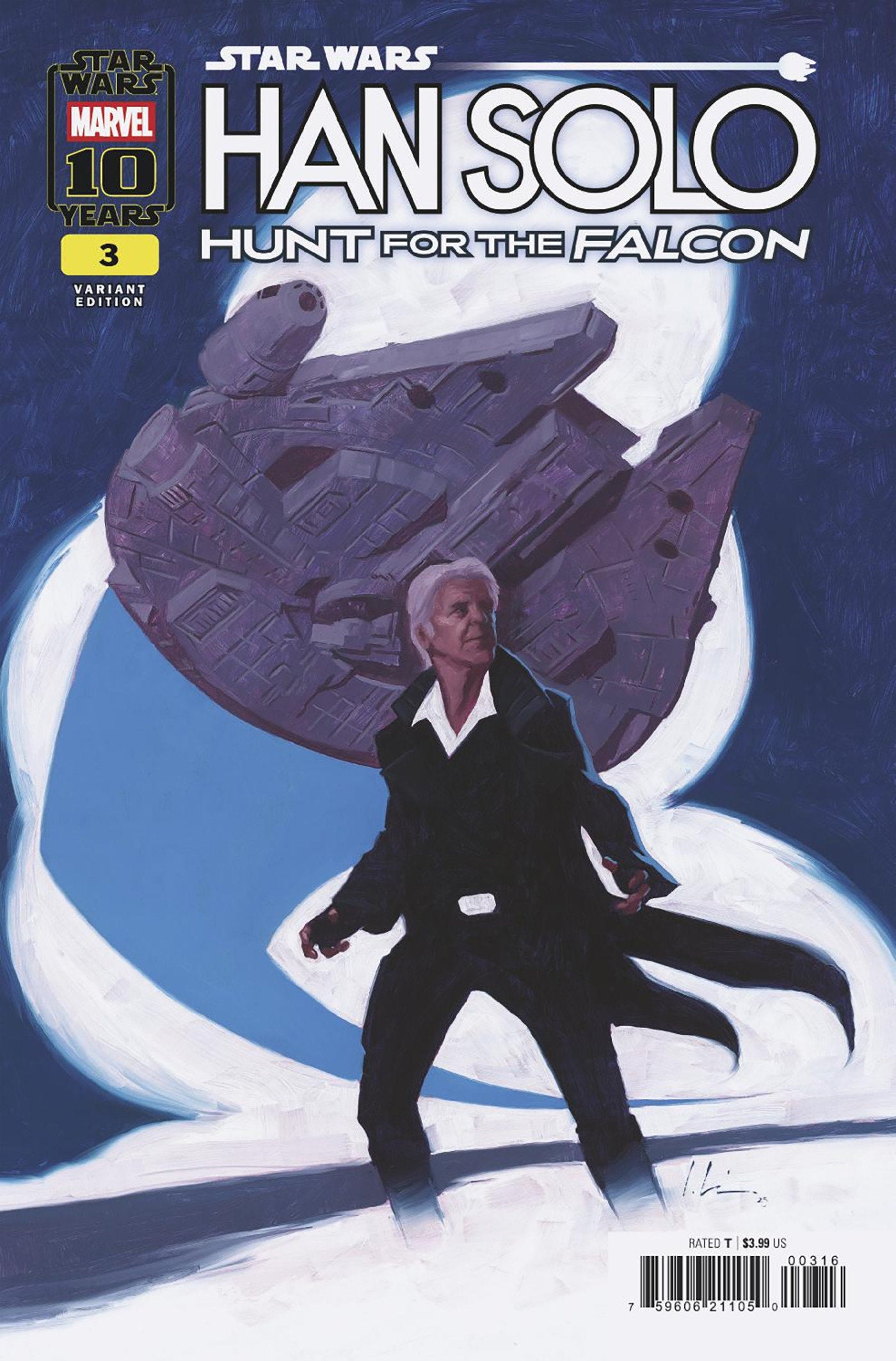 Star Wars: Han Solo - Hunt For The Falcon (2025) #3 Jeremy Wilson 1:25 Variant
