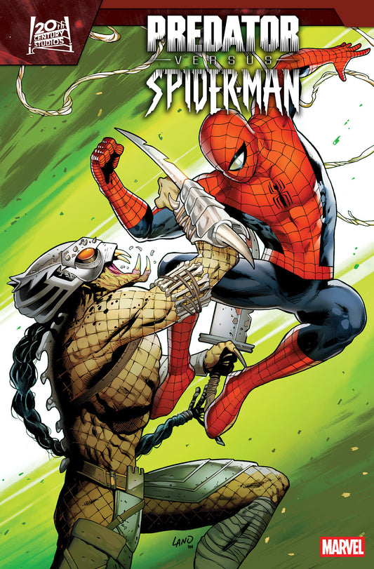 Predator vs Spider-Man (2025) #1 (of 4) Greg Land Foil Variant