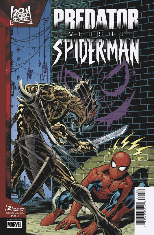 Predator vs Spider-Man (2025) #2 McGuinness 1:25 Variant
