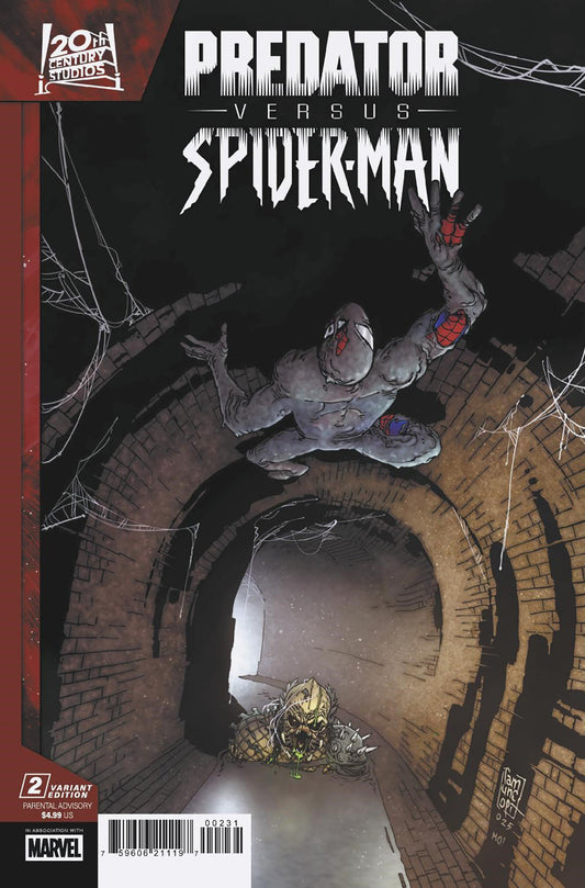 Predator vs Spider-Man (2025) #2 Giuseppe Camuncoli Variant